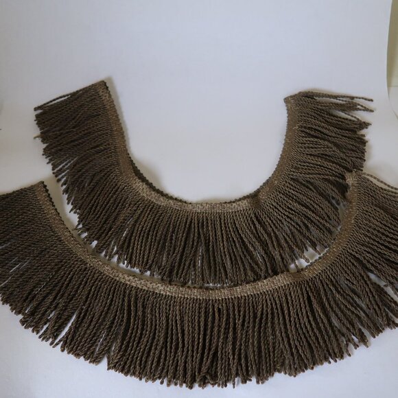 Late 1800s GOLD Metallic Bouillon Fringe Trim Over 2 yards - Picture 4 of 4
